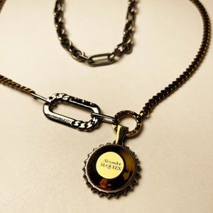Alexander McQueen Gold and Silver Necklace